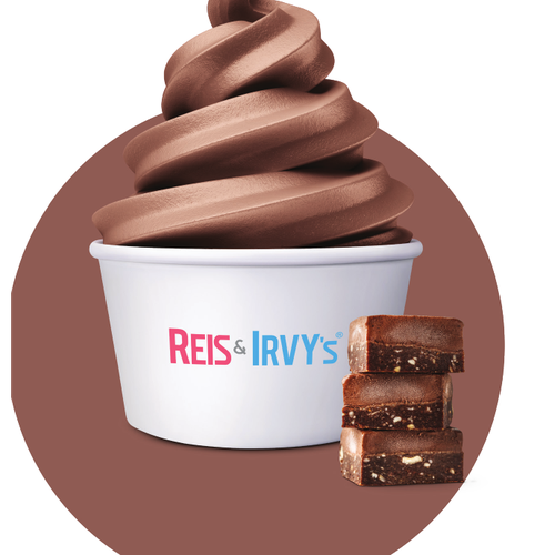 Chocolate Fudge frozen yogurt