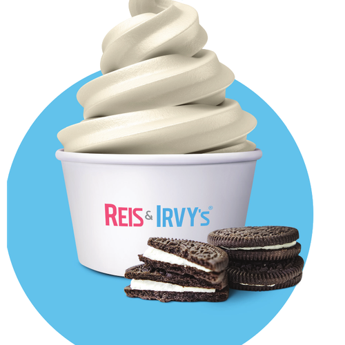 Cookies N Cream frozen yogurt